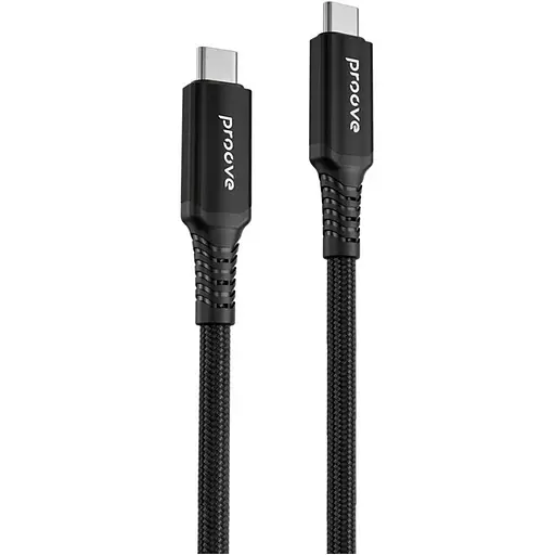 Кабель Proove Speed Line USB-C to USB-C 240W USB 4.0 1m Black (CCSL60002201) [130722]