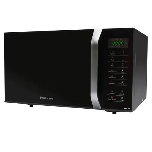 Мікрохвильова піч Panasonic 23л 800Вт гриль дисплей чорний