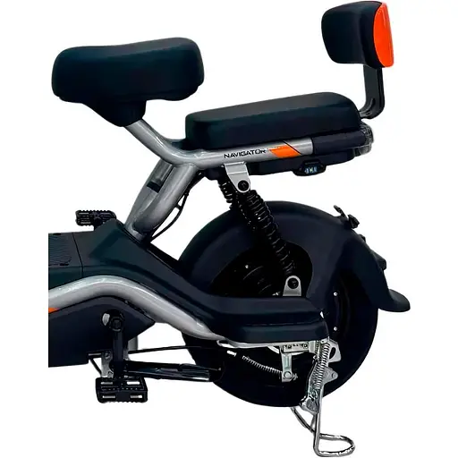 Електроскутер E-Titan Navigator Grey/Orange [130982] - фото 4