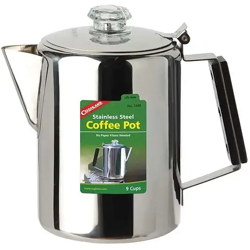 Кофеварка Coghlans Stainless Coffee Pot 9 Cup (1053-CHL.1340)