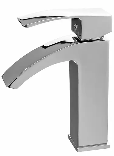 Смеситель для умывальника Rea Enzo хром низкий REA-B0113 Хром - фото 4