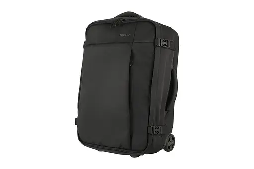 Tucano Сумка дорожная на 2-х колесах, Tucano Tugo S Trolley, 34л, полиэстер, черная - фото 2