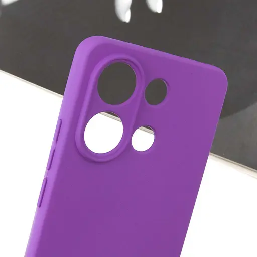Чохол Silicone Cover Lakshmi Full Camera (AA) для Xiaomi Redmi Note 13 5G Фіолетовий / Purple - фото 4