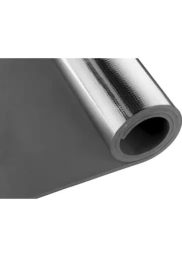 Килимок туристичний Outtec фольгований EVA 1 см чорний - фото 6