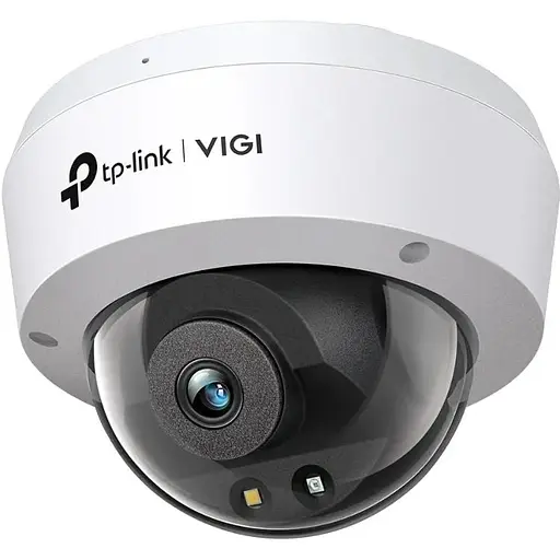 IP-Камера TP-Link VIGI C250-2.8, PoE, 5Мп, 2,8 мм, H265+, IP66, Dome, кольорове нічне бачення, зовнішня - фото 1