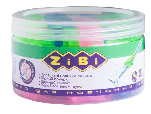Тренажер для письма эргономичный Рыбка, ZB.5474, 48 шт. в тубе