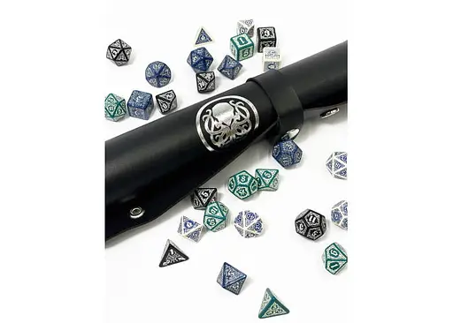 Настільна гра Планета Ігор Лоток для кубиків Ктулху (чорний) (Dice tray Cthulhu black) (pi-dt001) - фото 5