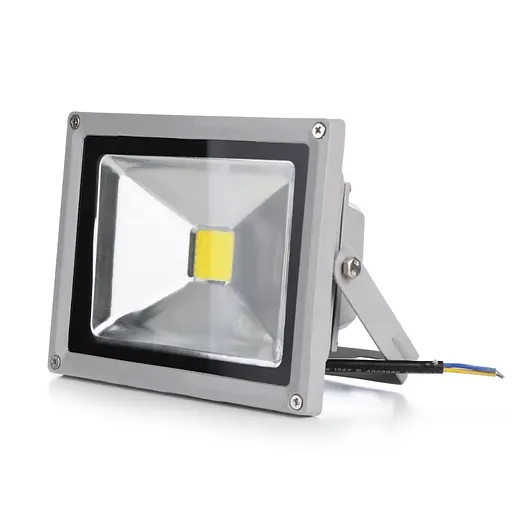 Прожектор Brille уличный LED влагозащищенный IP65 HL-15/20W NW COB серый