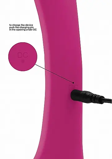 Вібратор-кролик Vive Amoris 23 см (рожевий) - фото 9