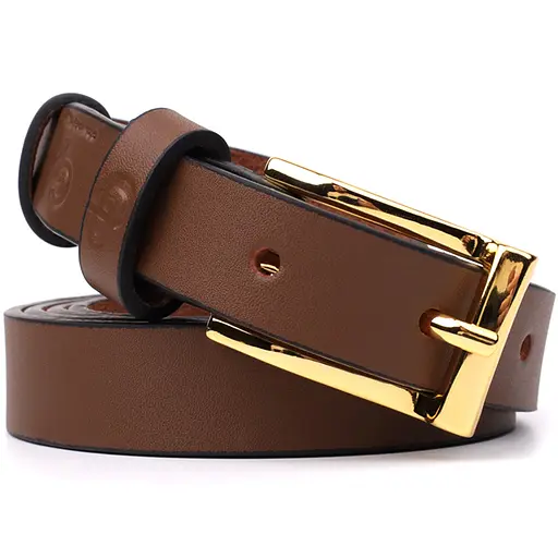 Ремінь шкіряний Grande Pelle для жінок 120х2 см модний вузький acs0029635 - фото 2