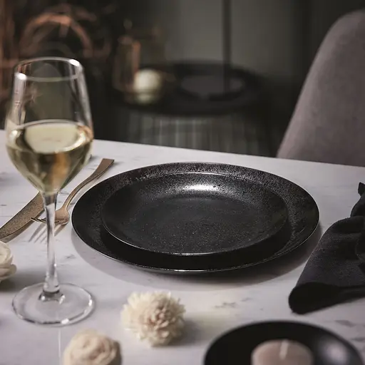 Тарілка обідня Luminarc Diana 25 см Black (V0121) - фото 8