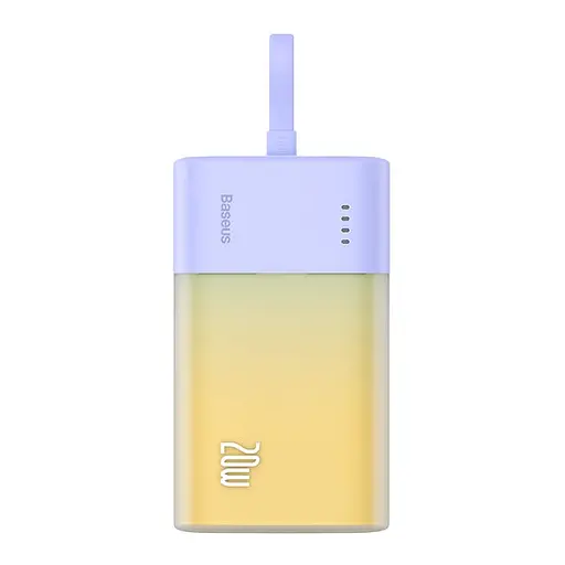 Зовнішній акумулятор Baseus Power Bank 5200mAh 20W Lightning (P10055600512-00) Purple - фото 2