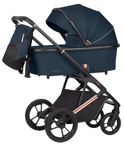 Универсальная коляска-книга Carrello Sigma CRL-6509 NF 2в1 Navy Blue - фото 3