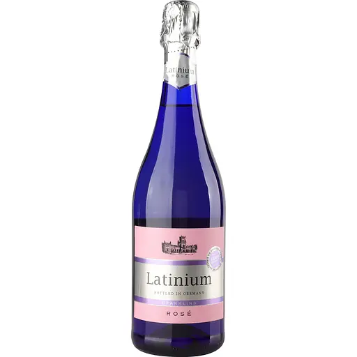 Алкогольний напій Latinium Sparkling Rose, рожеве, напівсолодке, 8.5% 0.75 л - фото 1