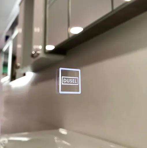 Дзеркало Dusel DE-M3011 75x100 см Сенсорне включення + підігрів, Білий - фото 2