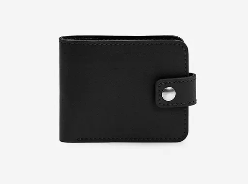 Кожаный портмоне Mini 2.2 черный - фото 1