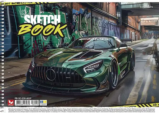 Комплект 3шт. альбомов для рисования. Альбом Школярик А4 30 л. 120г/м2 8029 4823088243970 - фото 2