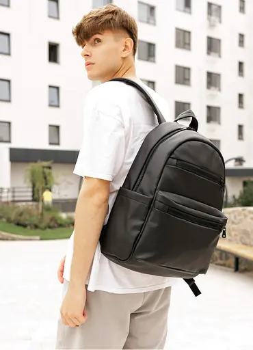 Мужской рюкзак Sambag Zard LKTm черный 46 х 28 х 13 см (25058001m) - фото 1