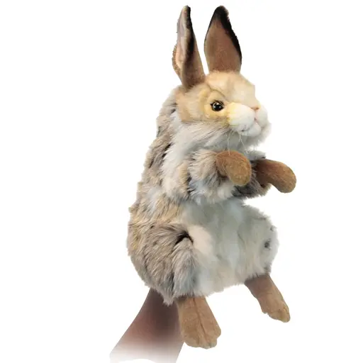 М'яка іграшка на руку Hansa Зайчик 35 см (6129)