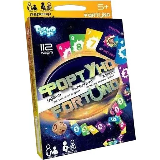 Гра Danko Toys Фортуна середня (UF-03-01U) (2000903434641) - фото 1