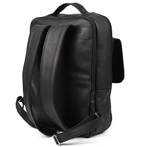 Кожаный мужской рюкзак TARWA 39х29х9 см nsa0001346 - фото 6