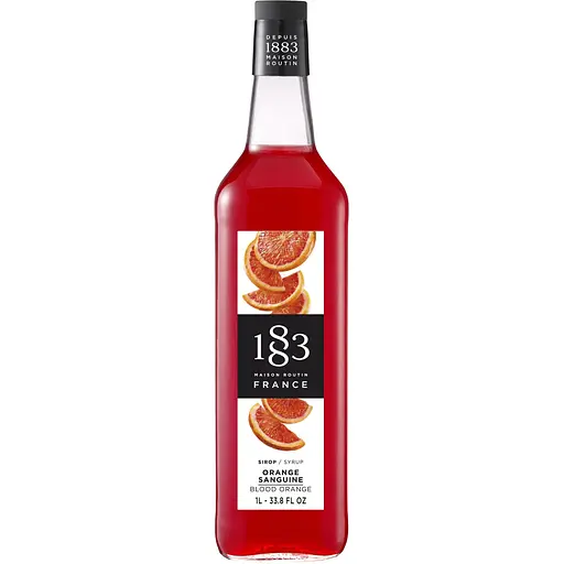 Сироп 1883 Maison Routin со вкусом красный апельсин 1 л - фото 1