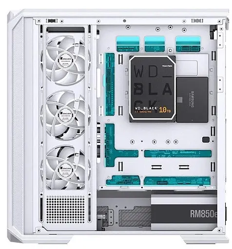 Корпус JONSBO D400 White - фото 10