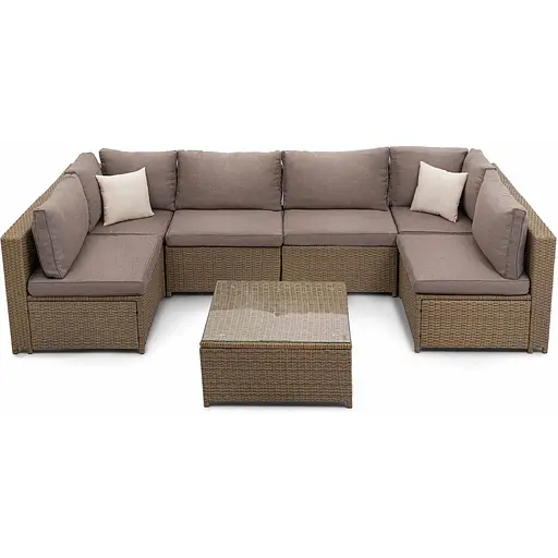 Набор садовой мебели Di Volio Torino Бежевый/Светло-серый