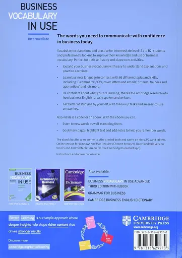 Business Vocabulary in Use 3rd Edition. Intermediate with Answers and Enhanced eBook - фото 2