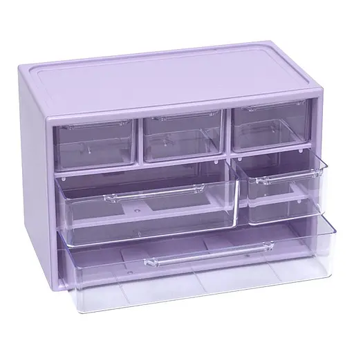 Органайзер настільний WXS-4 на 6 відділень Violet