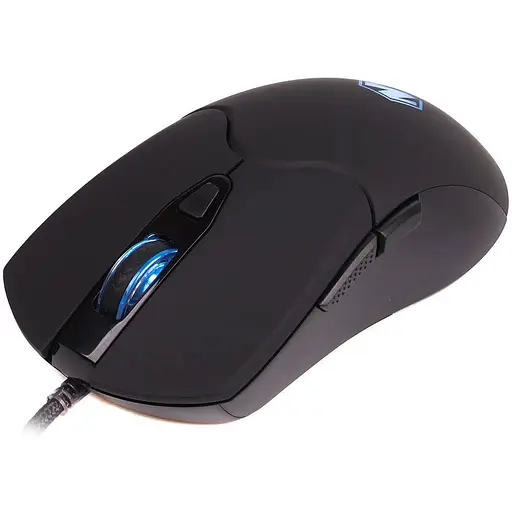 Мышь Maxxter McG-6B-I603 черный USB оптическая сенсор Instant A603EP 800 - 3600 dpi 6 кнопок LED подсветка 7 цветов - фото 1