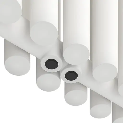 Радіатор дизайнерський Ideale Gloria 12 7/2000/413 білий, Білий - фото 2