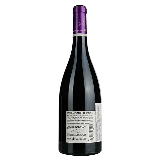 Вино Saperlipompette Rouge IGP Comte Tolosan, красное, сухое, 0,75 л - фото 4