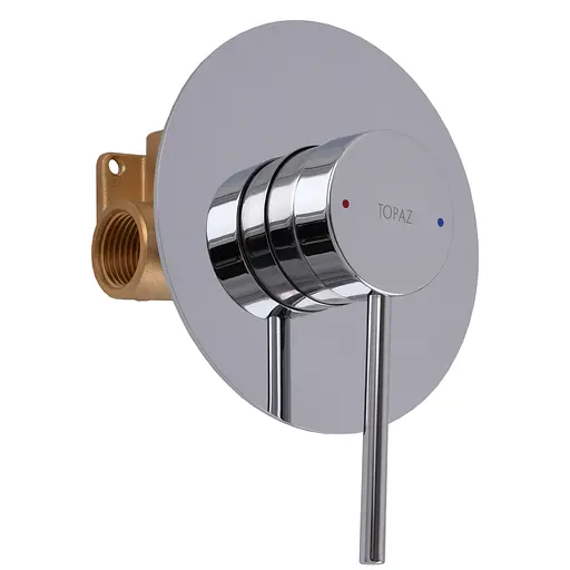 Змішувач для душу TOPAZ LOFT TLF 32705-H75-C вбудований латунний для ванної кімнати стильний і надійний - фото 2