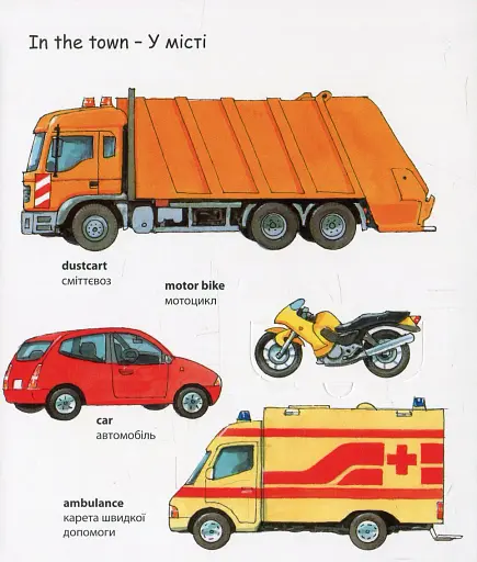My first English words. Транспорт - фото 3