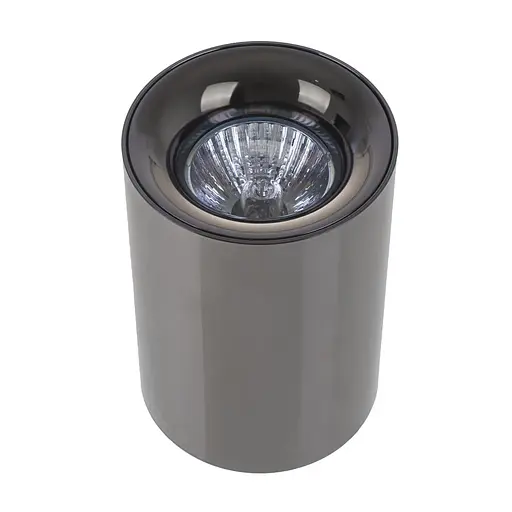 Підсвічування тубус Brille накладне AL-96/1 GU10 BK/CH IP20 MR16 26-840