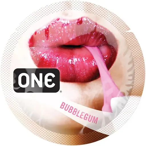 Презервативы латексные One FlavorWaves Bubblegum