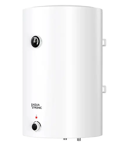Водонагреватель электрический Aquatronic, 2 кВт, сухой ТЭН, 100 л универсальный, цилиндрический, белый (Round D1004620 B4) - фото 3