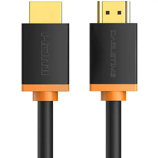 Кабель Cabletime HDMI2.0 CABLE AM/AM, 4k/60hz, Gold plated, Black PVC Jacket