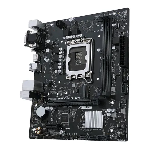 Материнская плата ASUS PRIME H610M-R D4-SI (PRIME H610M-R D4-SI) (Socket 1700, Intel H610, Micro-ATX) - фото 5