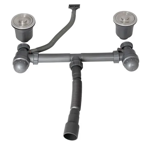 Кухонная мойка Lidz H7843 PVD 3.0/1.0 мм LDH7843BPVD45586 - фото 7