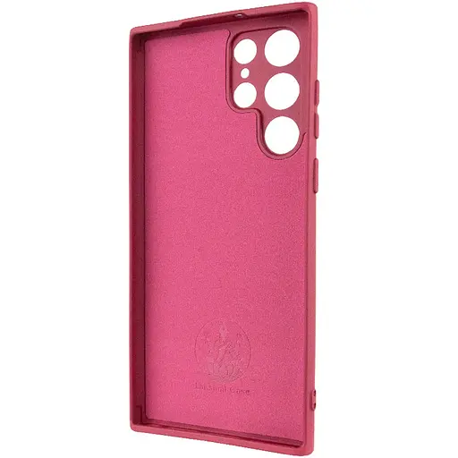Чехол Lakshmi Silicone Cover Full Camera (A) для Samsung Galaxy S24 Ultra Бордовый / Marsala - фото 4