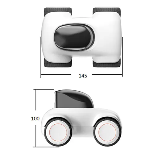 Інтерактивний робот-компаньйон EU8 Smart White - фото 3