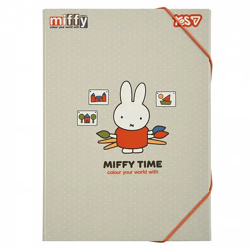 Папка для труда А4 Yes Miffy картонная (500257) - фото 1