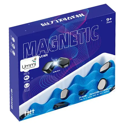 Настольная интерактивная игра Ummi 8899 Magnetic Arena Game White / Blue - фото 3