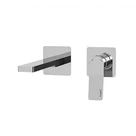 Змішувач для раковини настінний Paffoni Tilt вилив 150 мм. chrome TI104CR70, Хром - фото 1