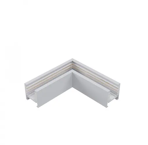 З`єднання кутове KLOODI KDMG-SLIM-TRN ZM 90 WH - фото 1