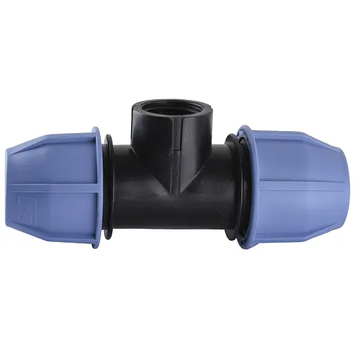 Трійник ПНД Vsplast 40x1x40 '' ВР 3002 - фото 1