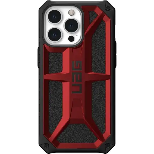 Оригинальный противоударный чехол UAG Monarch для iPhone 13 Pro (6.1") Crimson 113151119494