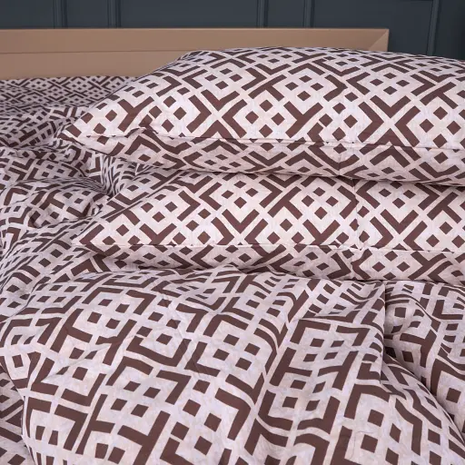 Наволочка Mırson бязь Abstract Brown 40х60 см (2200013165224) - фото 1